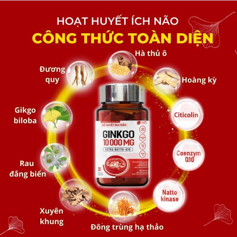 bổ huyết ích não ginkgo