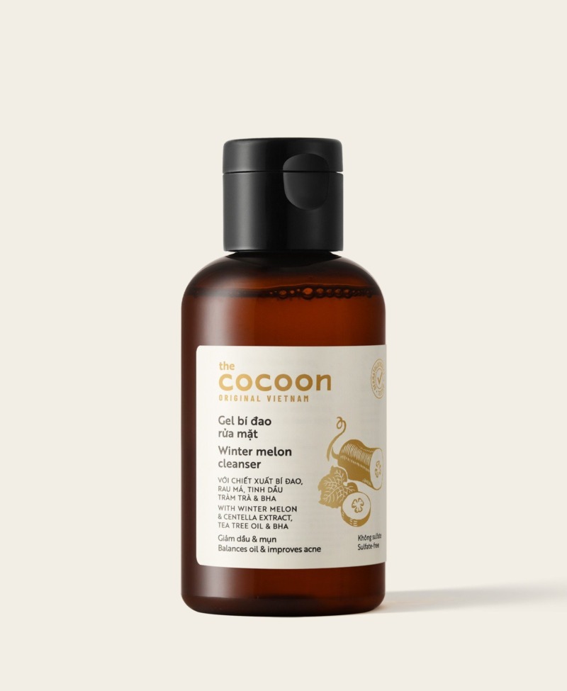 gel bí đao rửa mặt cocoon