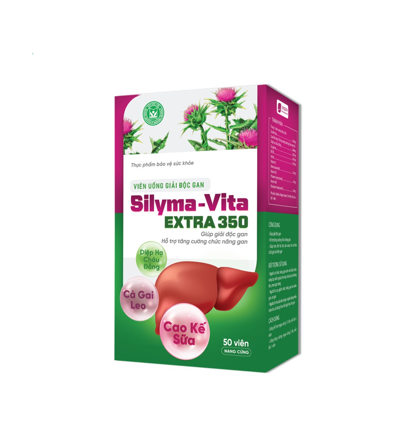 Giải độc gan SILYMA-VITA EXTRA 350