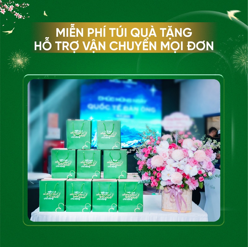 Miễn phí túi tặng quà miễn phí 